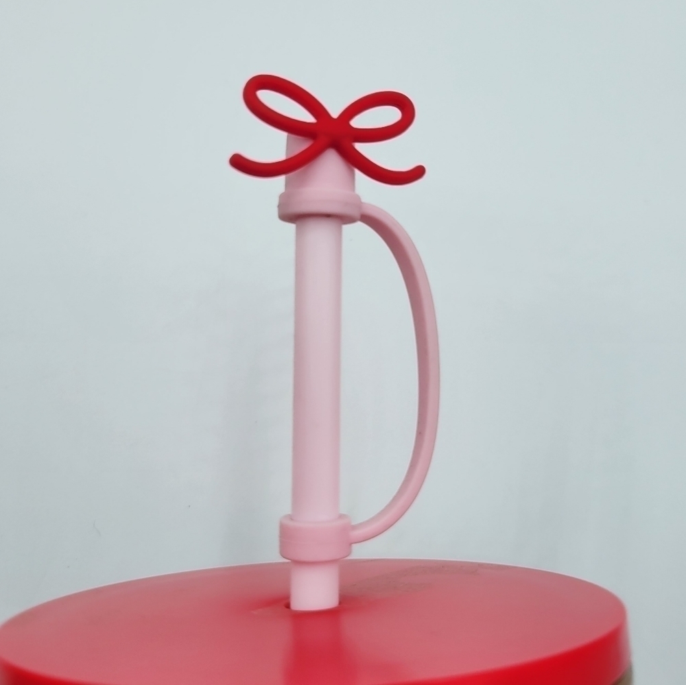 Starbucks Christmas Shopping Bear Cold Cup tumbler With Straw Topper - Picture 7 of 10
